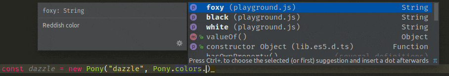 type definition demo