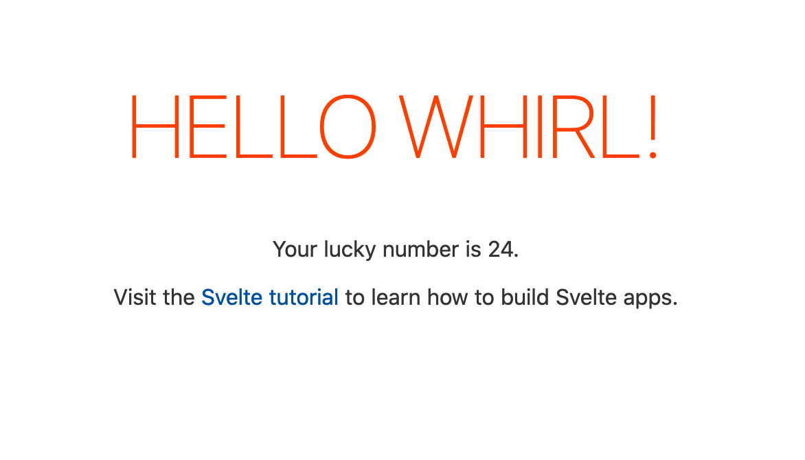 A screenshot showing that the updated props have also changed in the rendered page.