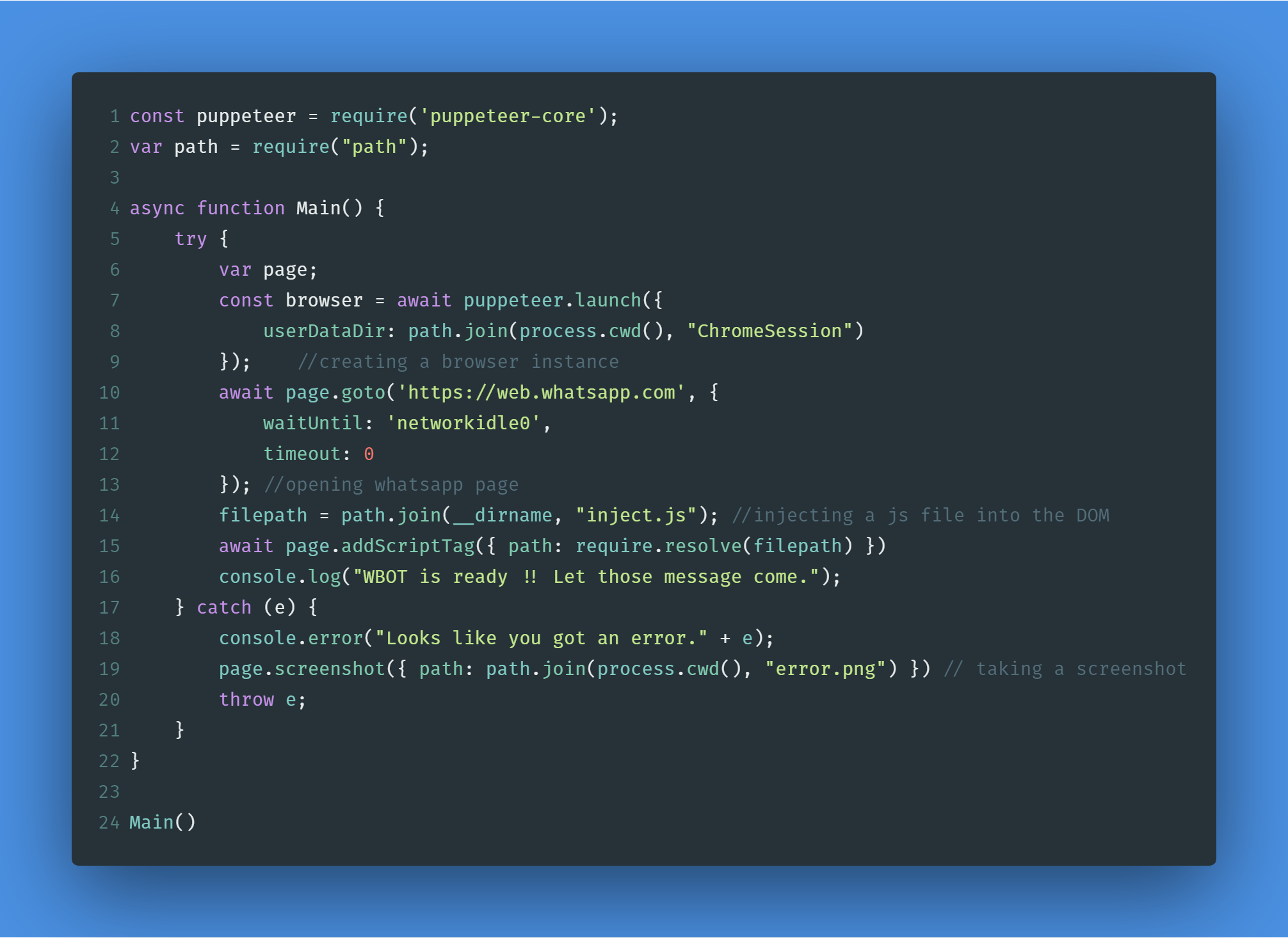 code screenshot
