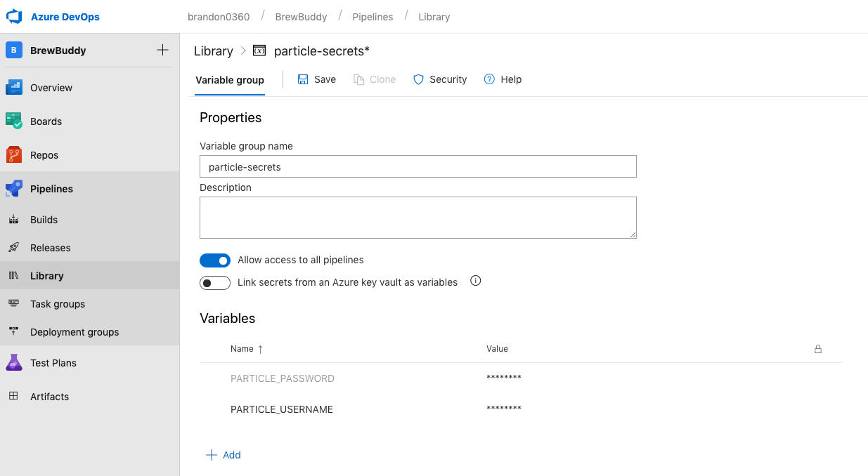 Building IoT Firmware with Azure Pipelines and Particle