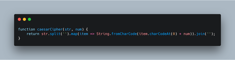 Example Javascript code