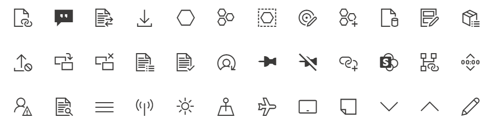 fabric icons