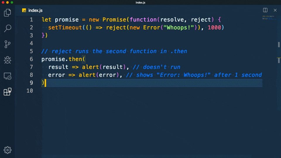 Install Polacode for vscode