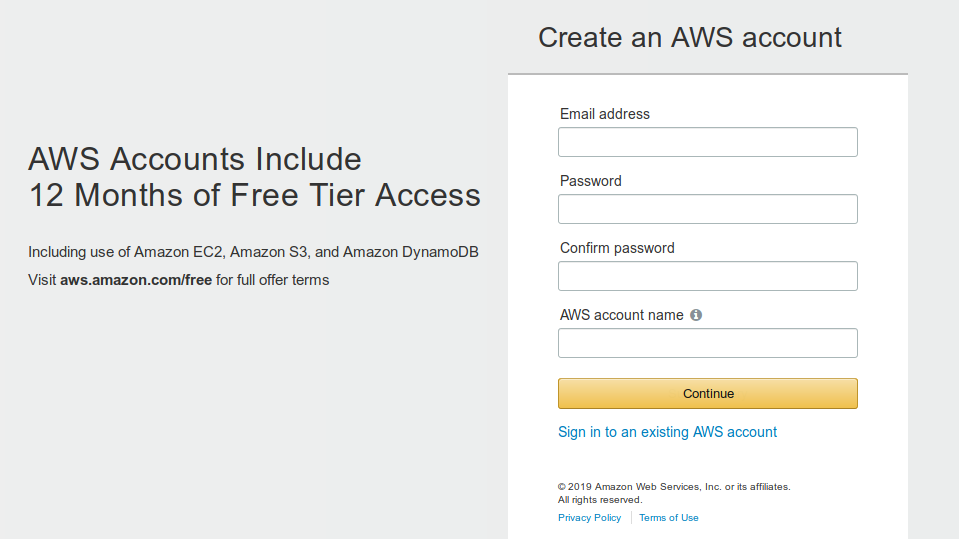 AWS account