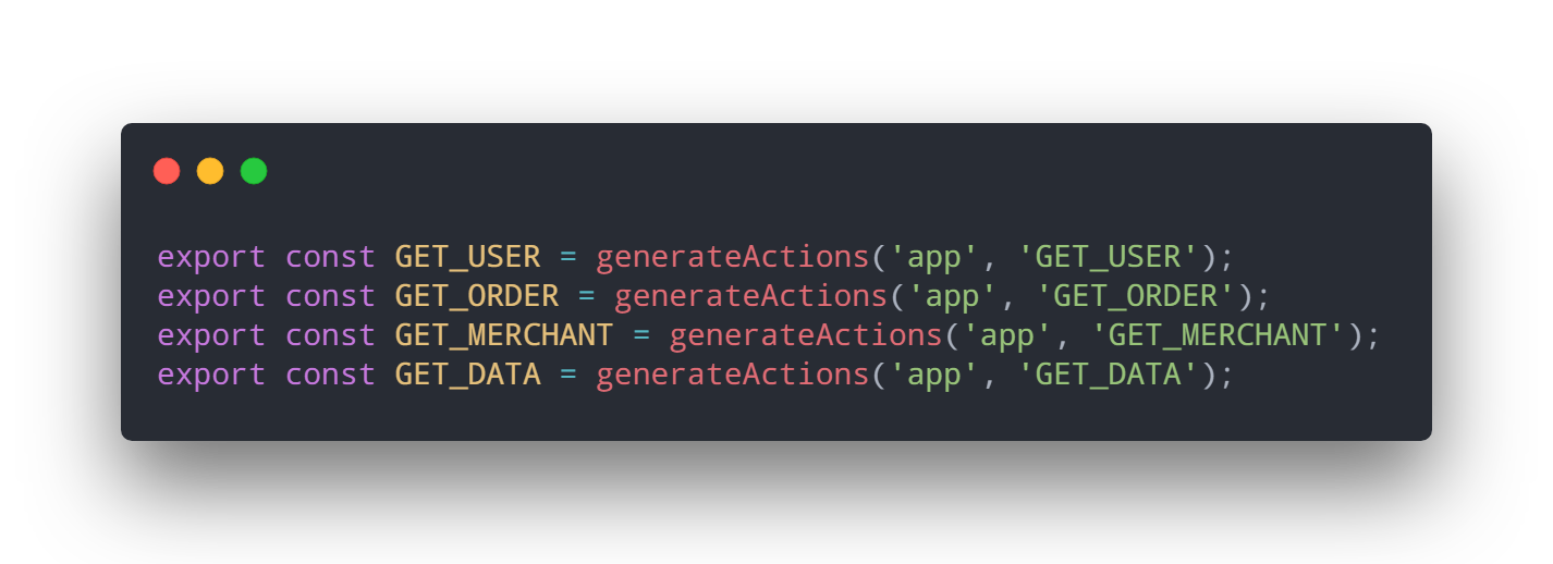 Modified constants file