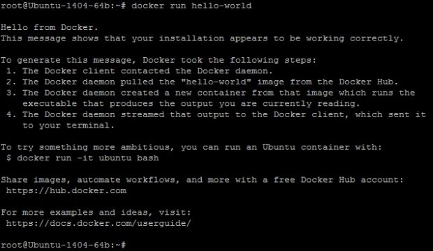Docker Hello World
