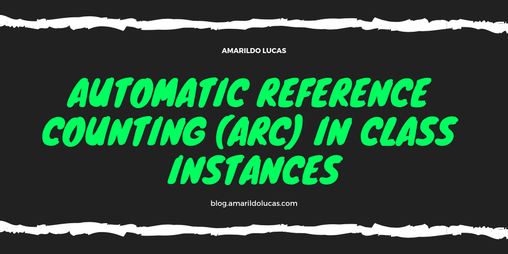 Automatic Reference Counting Image