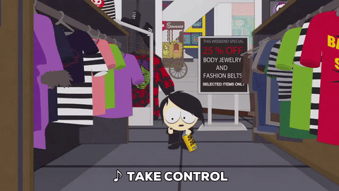 Take control, d*mnit!