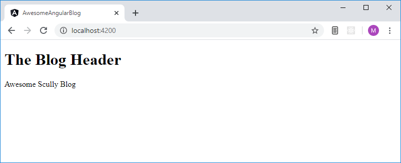 Boilerplate removed, initial markup