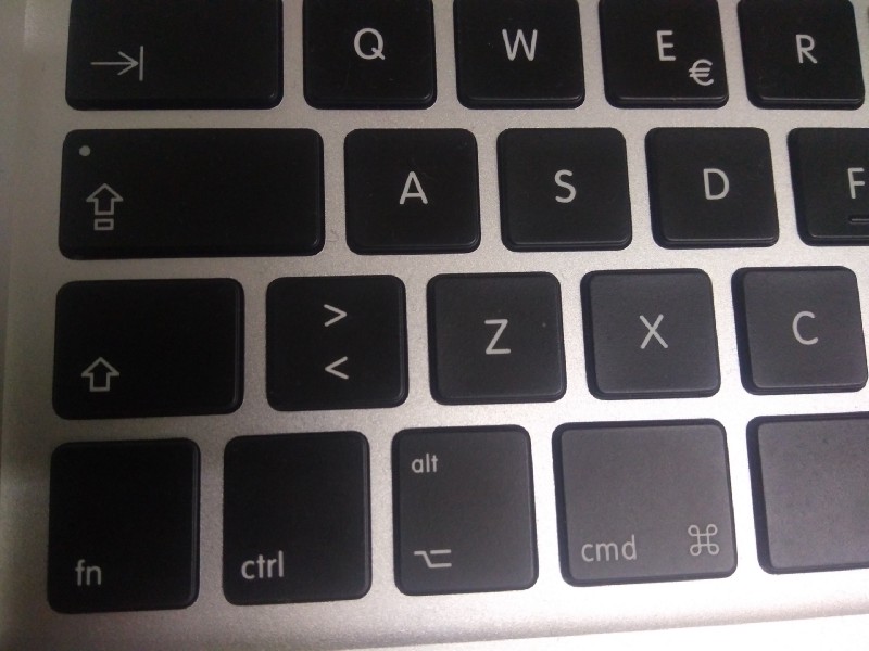 Alt Mac Keyboard distribution