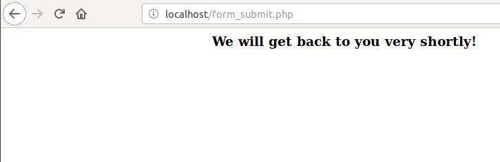 Home web server php mysql