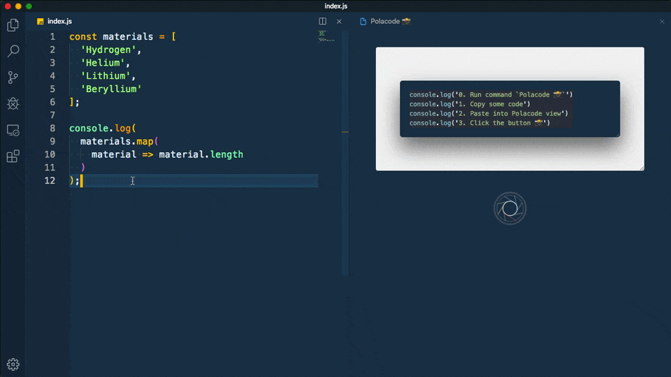 take a screenshot using vscode